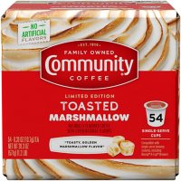 Community Coffee Single-Serve Cups, Toasted Marshmallow (54 ct.)