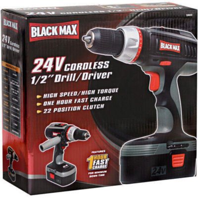 BLACK & DECKER PS2400 24 VOLT TYPE 1 10MM 750/MIN RPM CORDLESS DRILL DRIVER  ONLY