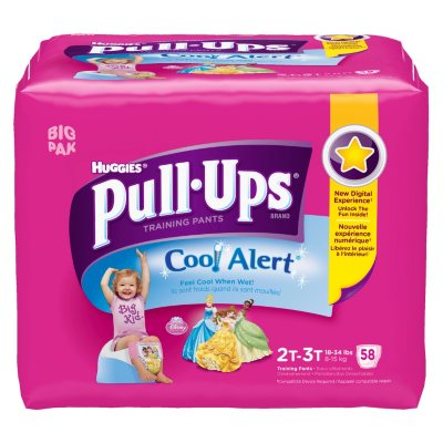 Huggies Pull-Ups Learning Designs Training Pants for Girls (Select Size)