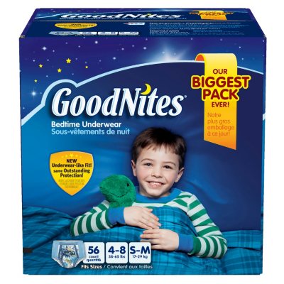 Huggies GoodNites Sam s Club