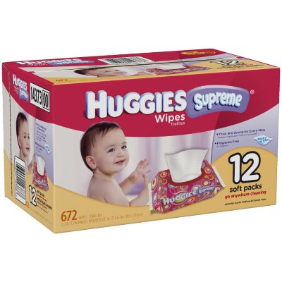 huggies supreme wipes