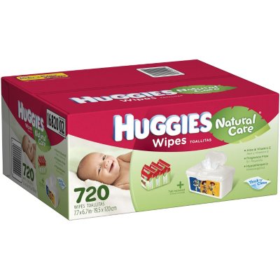 Huggies Nourish & Care Scented Baby Wipes (640 ct.) - Sam's Club