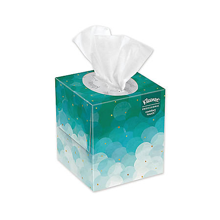 Kleenex White Facial Tissue Pop-Up Box, 2-Ply (95 tissues per box, 6 boxes per pk.)