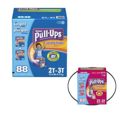 HUGGIES PULL-UPS PLUS BOYS 2T-3T PACK OF 128 at Costco 3180 Laird