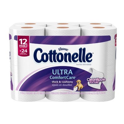 Scott ComfortPlus Bath Tissue, Comforting Clean, Cotton 36 Ct.- Toilet  Paper 