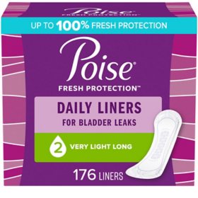 Poise® Pads & Liners - Sam's Club