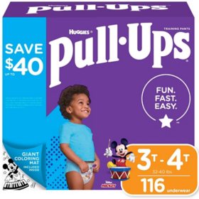 Huggies Pull-Ups Training Pants for Boys, Choose Size