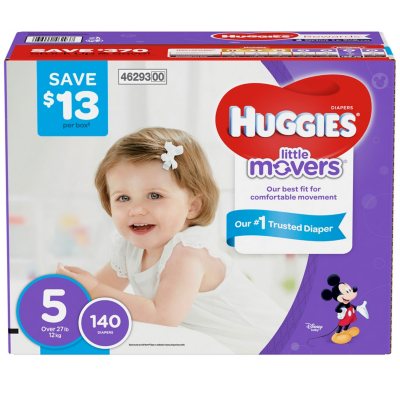 Sam's club huggies little sales movers