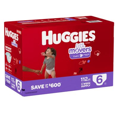 huggies diapers size 4 sam's club