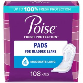Equate Women's Incontinence Overnight Ultimate Bladder Pads, Compare To  Poise ✅