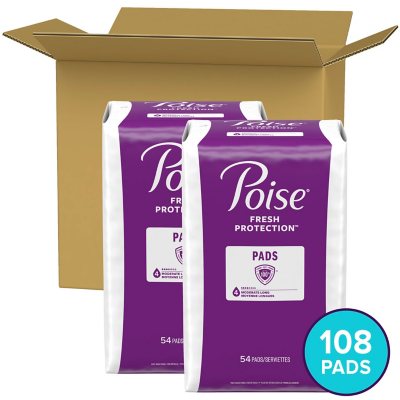 Poise Long Ultimate Absorbency Pads, 45 ct.