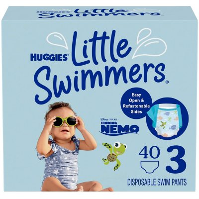 Huggies Little Swimmers Swim Diapers (Sizes: 3-6) - Sam's Club