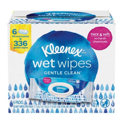 Wet on sale wipes kleenex