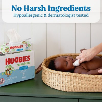 Huggies Nourish & Care Scented Baby Wipes (640 ct.) - Sam's Club