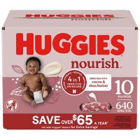 Huggies Nourish & Care Scented Baby Wipes (640 ct.)