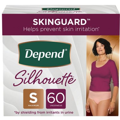 Depend Silhouette Incontinence Underwear for Women, Maximum