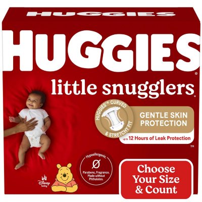 Huggies Little Snugglers Diapers, 2 - 186 ct. ( 12 - 18 lbs.)