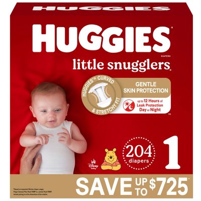 Luvs Ultra Leakguard Diapers, Size 4 (22-37 lbs), 180 ct. - Sam's Club