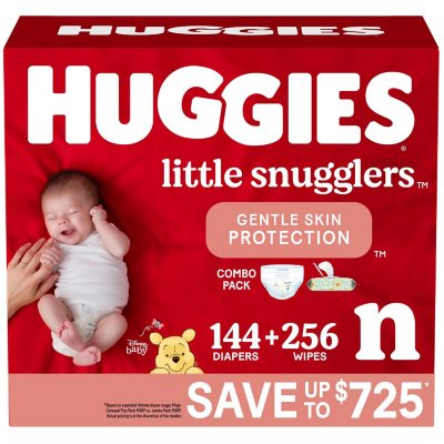 counter Posters retort Huggies Little Snugglers Diapers (Choose Your Size) - Sam's Club