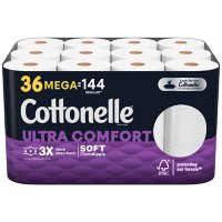 Cottonelle Ultra ComfortCare Toilet Paper (36 Mega Rolls, 268 sheets/roll)
