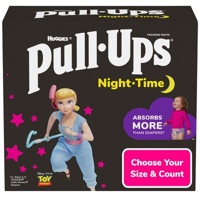 Pull-Ups Night-Time Potty Training Pants for Girls (Sizes: 2T-4T) - Sam's  Club