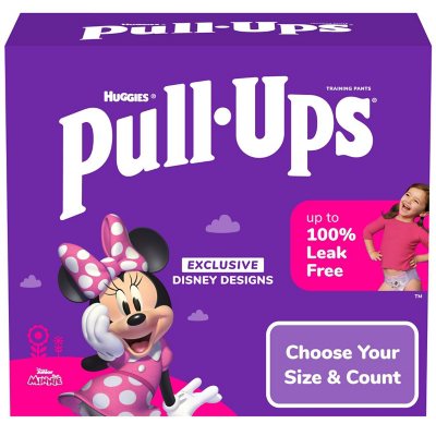 Huggies Pull-Ups Training Pants for Girls (Sizes 2T-6T) - Sam's Club