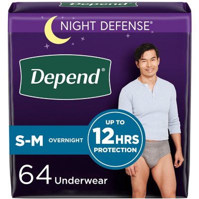Depend Night Defense Adult Incontinence Underwear for Men - Choose Your ...