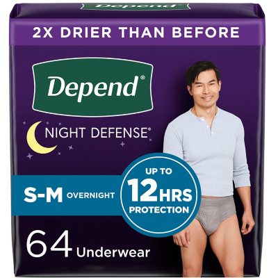 Depend Night Defense Adult Incontinence Underwear for Men - Choose Your ...