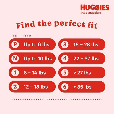 Huggies Little Snugglers Baby Diapers, Size 6, 96 Ct (Select for More  Options) 