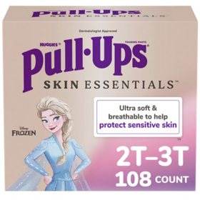 Huggies Pull-Ups Skin Essentials Training Pants for Girls, Sizes: 2T-5T