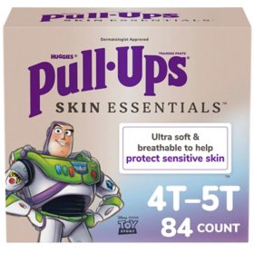Huggies Pull-Ups, Skin Essentials Training Pants for Boys, Sizes: 2T - 5T