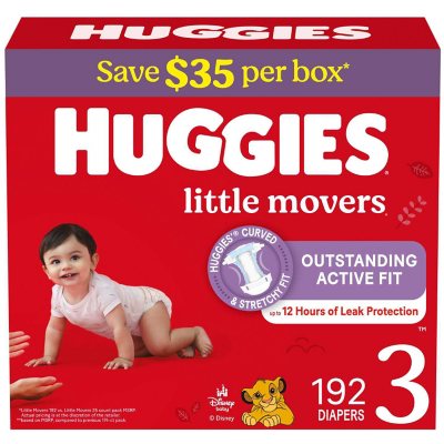 Costco Huggies Little Movers Size Sam's Club Huggies Special
