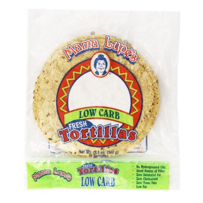 Mama Lupe's Low Carb 7" Fresh Tortillas (12.5oz) Sam's Club