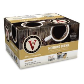 Victor Allen's Coffee Single Serve Cups, Morning Blend 100 ct.