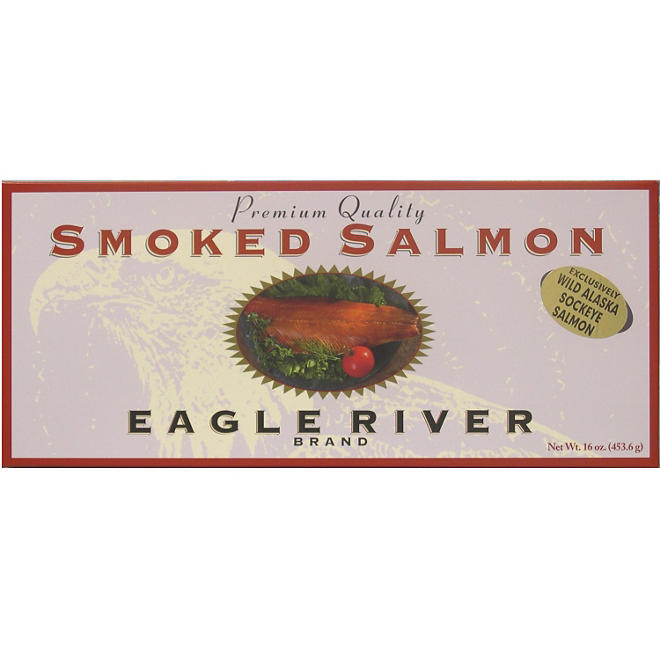 Smoked Sockeye Salmon (16 oz.)