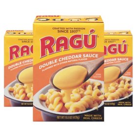 Ragu Double Cheddar Cheese Sauce 46.5oz., 3 pk.