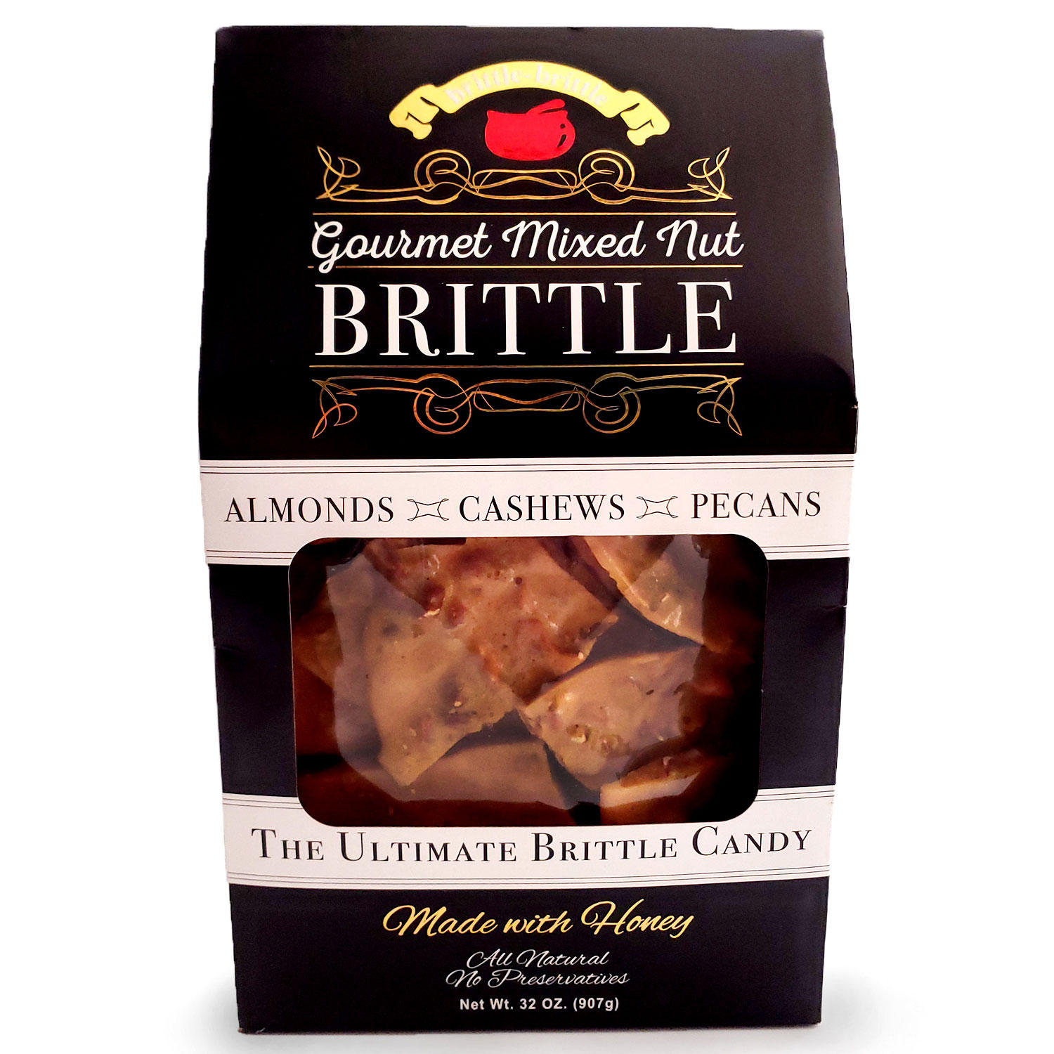 Brittle-Brittle Gourmet Mixed Nut Brittle