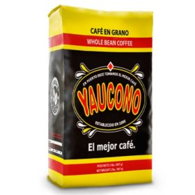 Yaucono Medium Roast Whole Bean Coffee 2 lbs.