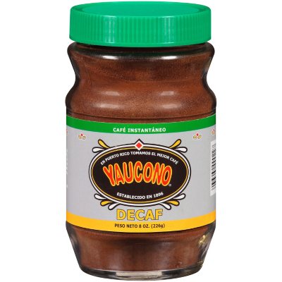 Yaucono Decaf Instant Coffee - 8 oz. - Sam's Club