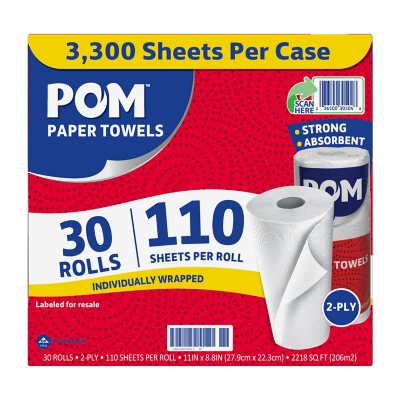 Paper Towel Rolls - 30/case