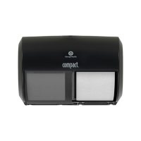 Compact 2-Roll Side-by-Side Coreless Toilet Paper Dispenser (56784A)