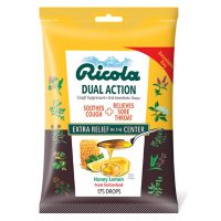 Ricola Dual Action Honey Lemon Cough Suppressant Throat Drops (175 ct.)