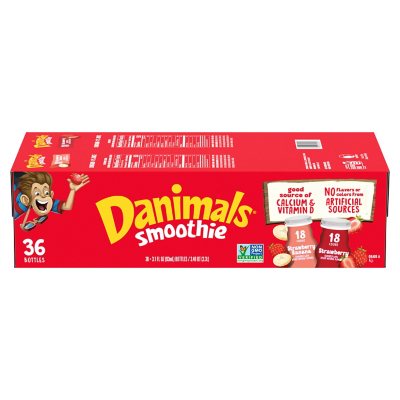 Dannon Danimals Smoothies, 6 Pack, Cotton Candy