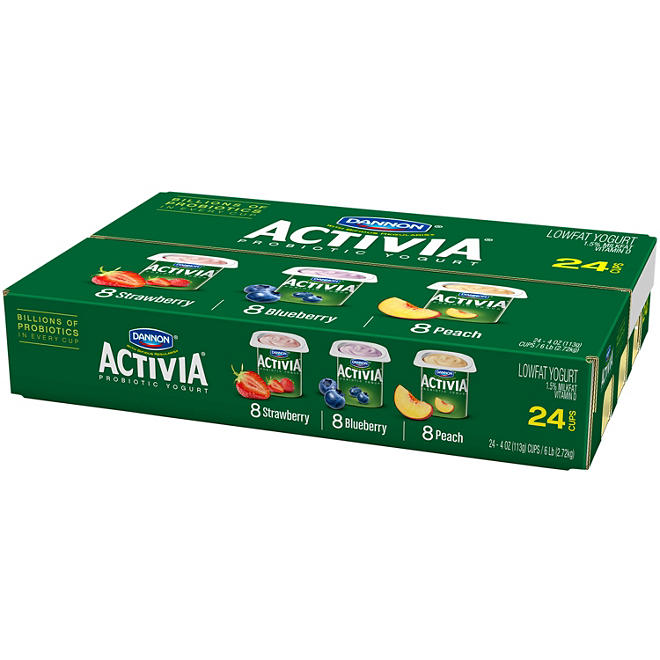 Dannon Activia Yogurt Pack (4 oz., 24 ct.)