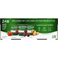 Activia Probiotic Lowfat Yogurt, Variety Pack (24 pk.)