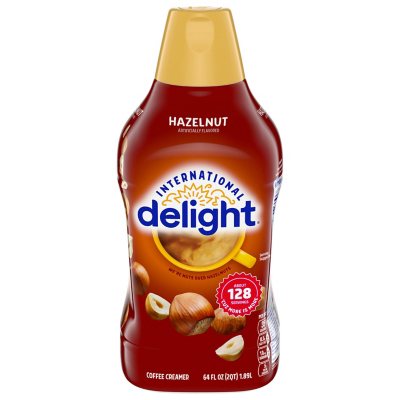 International Delight Hazelnut Coffee Creamer 64 Fl Oz Sam S Club