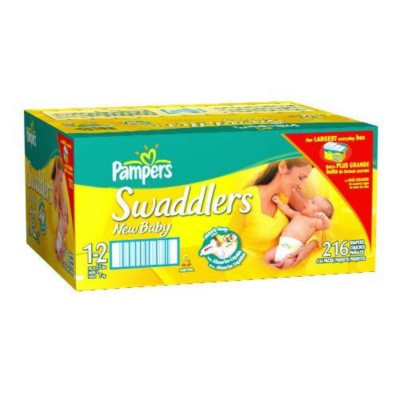 sam's club pampers swaddlers size 2