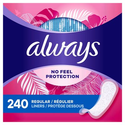 Always Ultra Thin Overnight Pads with Flexi-Wings, Unscented - Size 4 (80  ct.)