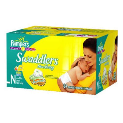 Pampers® Swaddlers® - Size 0 (Newborn) - 84 ct. - Sam's Club