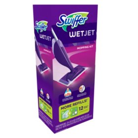 Swiffer Wetjet Hardwood Floor Spray Mop Starter Kit Sam S Club